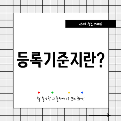 등록기준지란?